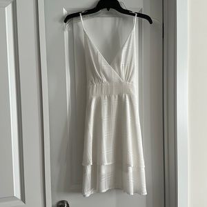 Shein size large white dress short